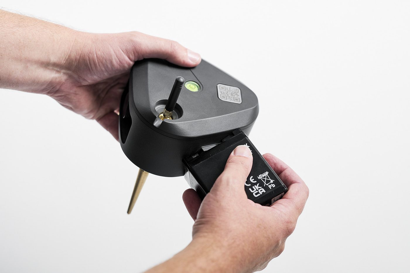 Fitting a battery to a Nightingale sensor node